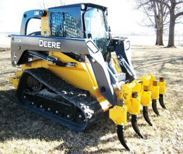 CL Fabrication Skid Steer XR Ripper on skid steer