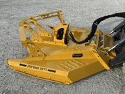 CL Fab Skid Steer Brush Cutter left side