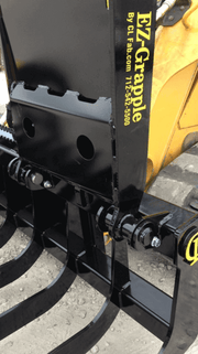 CL Fabrication Skid Steer Grapple Rack center closeup
