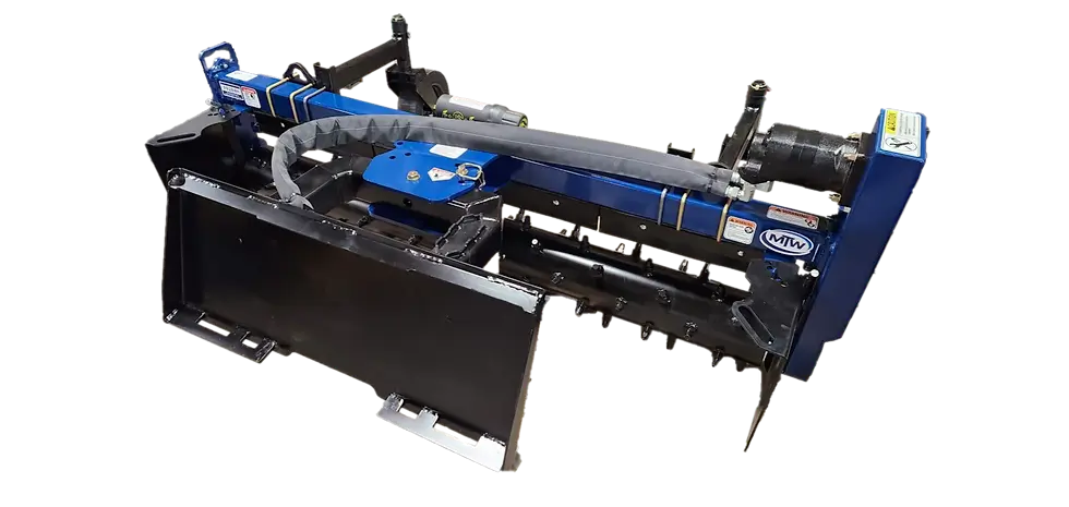 MTW RTS Skid Steer Power Rake Series 1 — Skid Retailer