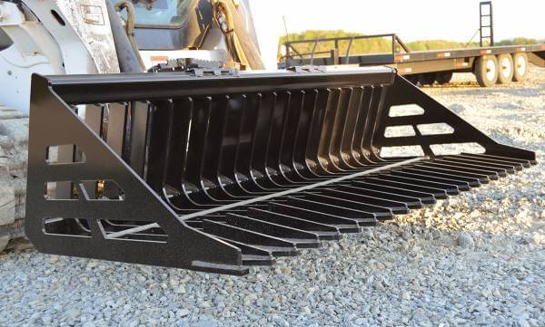 Loflin Skid Steer Rock Bucket