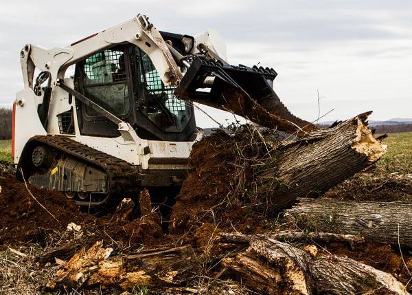 Loflin Skid Steer Stump Bucket