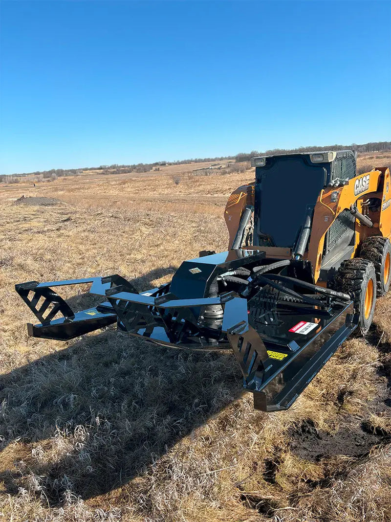 Top Dog Brush Cutter Open Front on skid steer