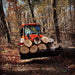 Top Dog Firewood Bucket on Tractor