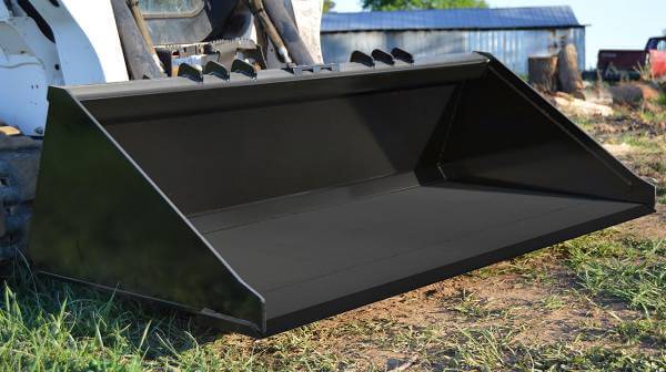Loflin Heavy Duty Low Profile Skid Steer Bucket