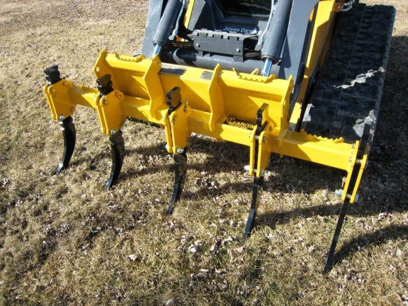 CL Fabrication Skid Steer XR Ripper from above skid steer