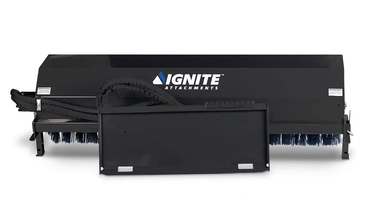 Ignite Attachments Angle Broom from behind center view