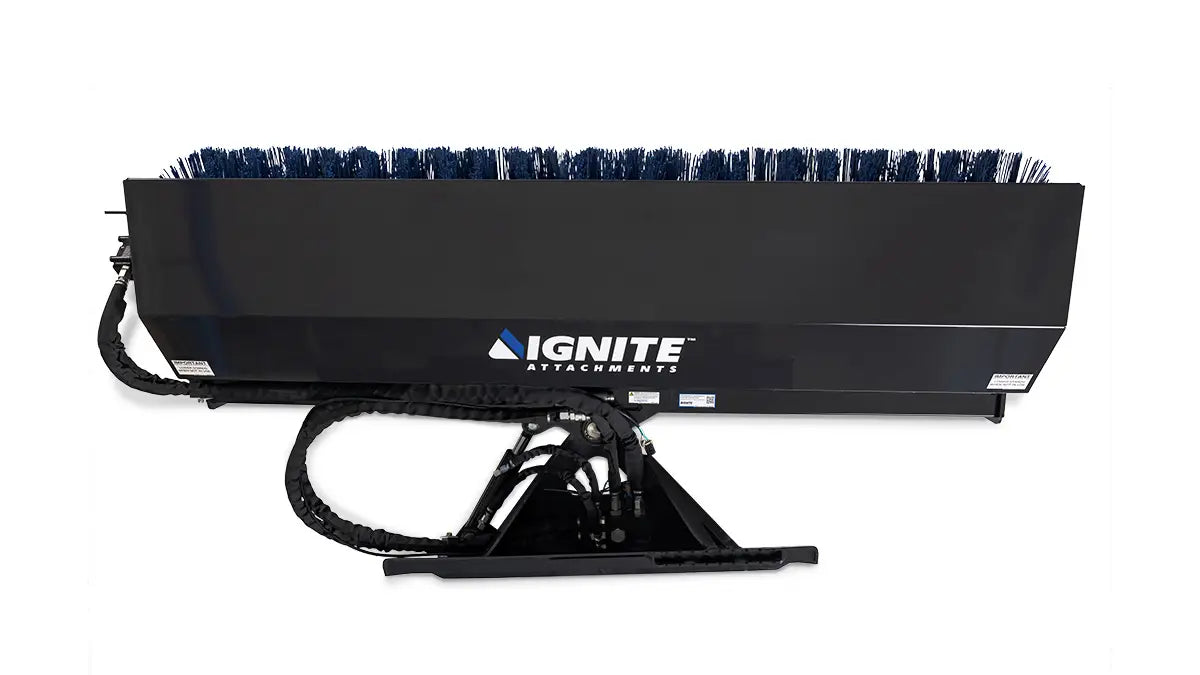 Ignite Attachments Angle Broom behind center view