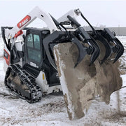Ignite Root Grapple moving concrete