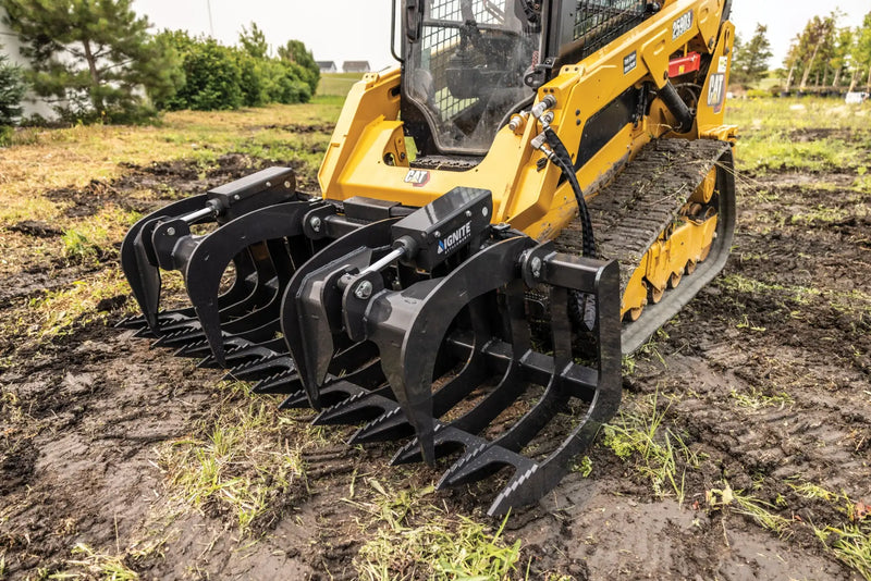 Ignite Root Grapple on skid steer