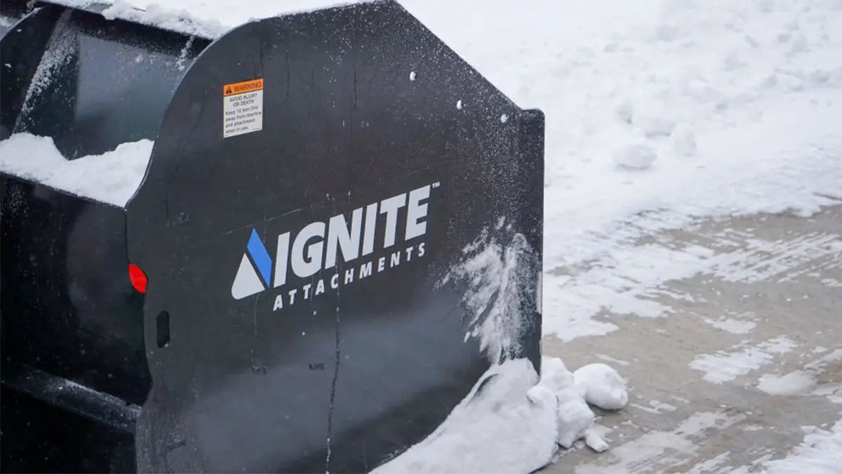 Ignite Snow Pusher right side