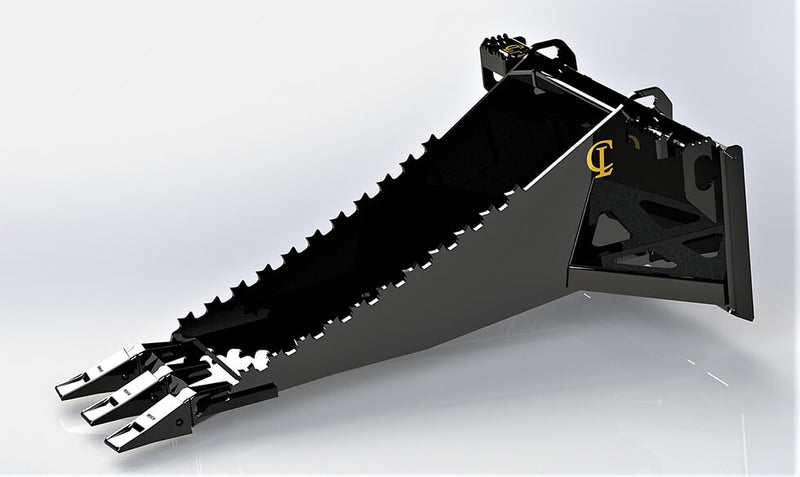 CL Fabrication Skid Steer Stump Bucket